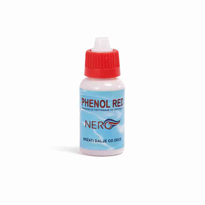 Tečnost Phenol Red Nero 20ml za testiranje pH vrednosti vode u bazenu